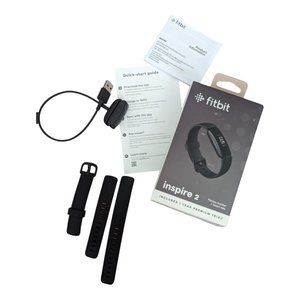 Fitbit Inspire 2 - Black Activity Tracker and Heart Rate Monitor - EUC